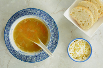 Chicken vegetable soup