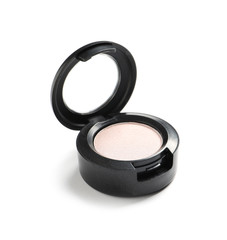 Eye shadow on white background. Decorative cosmetics