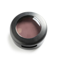 Eye shadow on white background. Decorative cosmetics