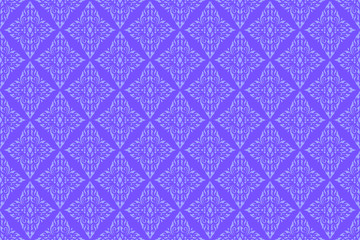 Thai flower traditional concept design seamless pattern background