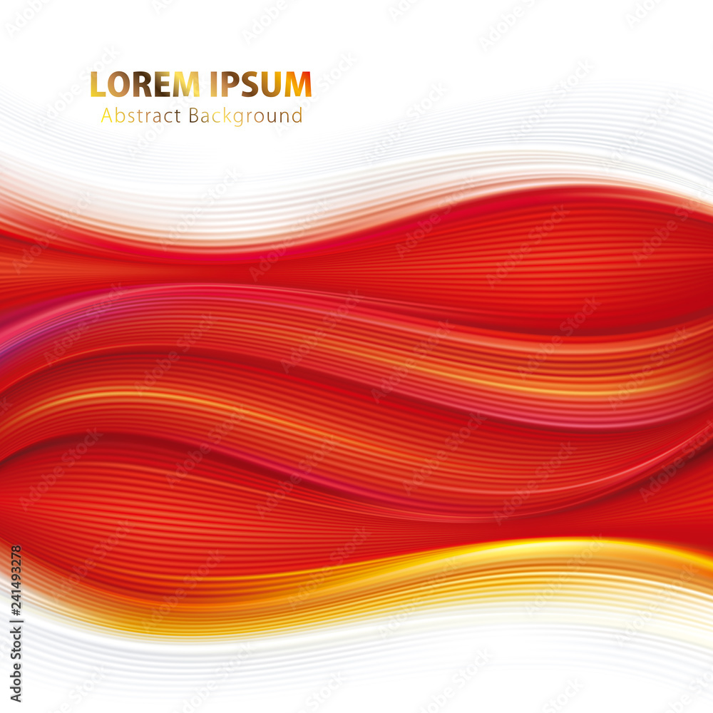 Poster abstract red texture wave background.