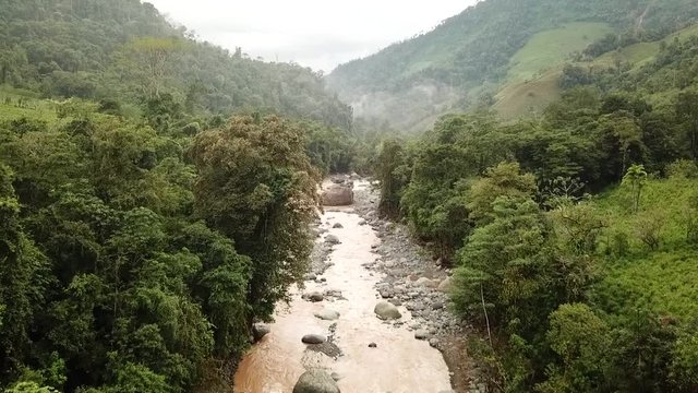 Flug &uuml;ber Regenwald Costa-Rica 