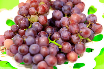Ripe grapes
