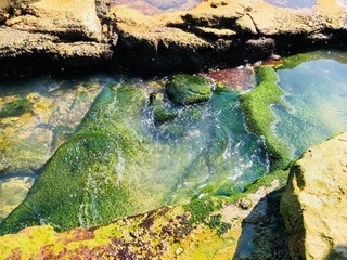 lake on beach