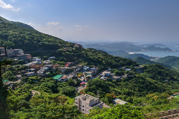 Fototapeta na wymiar landscpae city in Taiwan
