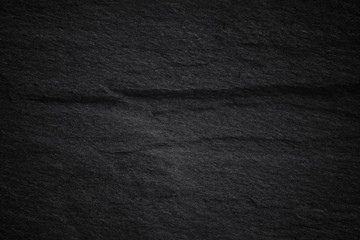 Fototapeta premium Dark grey black slate background or natural stone texture.