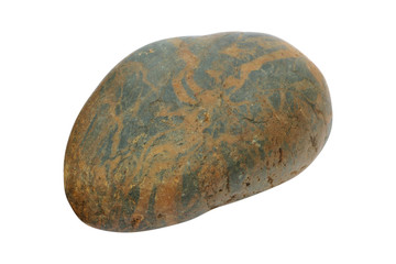 natural stone isolated on white background