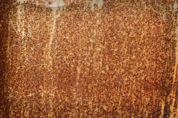rusty metal panel texture background