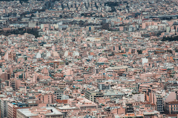 Fototapeta premium Athens Industrial City Background