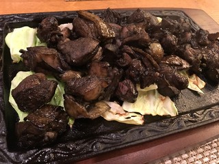 地鶏の炭火焼