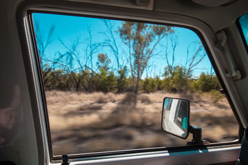 Driving in Alice Springs, Australia