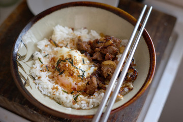 Rice and Furikake