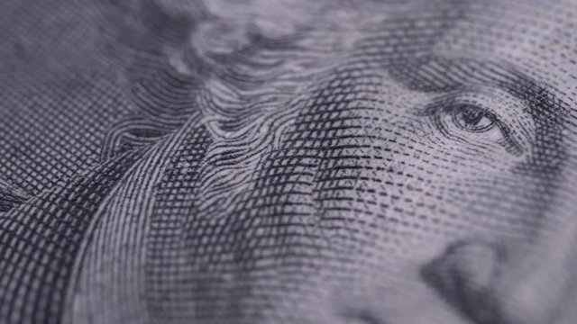 Close up of U.S. Dollar