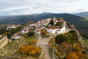 Fototapeta premium View from Marvao Castle - Portugal
