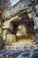 stone steps going up