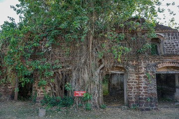 Beautiful landscape of ancient  Ban Tha Rae,Sakon Nakhon,Thailand