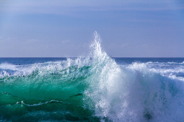 Big Wave Surf at Oahu's Waimea Bay