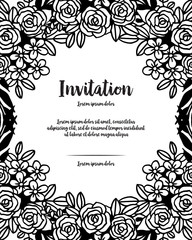 Can be used as greeting card or wedding invitation vector art