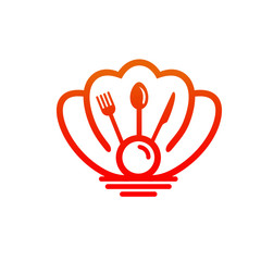 Organic Restaurant Logo Template