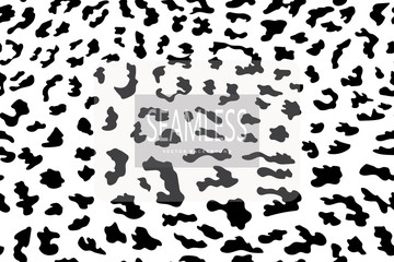 Leopard seamless pattern. Animal print. Vector background.animal skin, tiger stripes, abstract pattern, line background, fabric. Amazing hand drawn vector illustration. Poster banner.