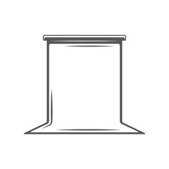 Photo studio element isolated on white background