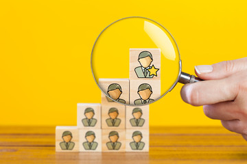 Human resources concept