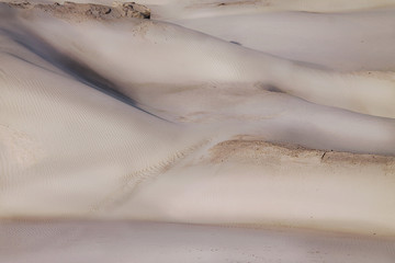 Sand texture in the desert. Sand waves