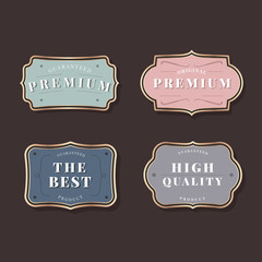 Vintage label collection
