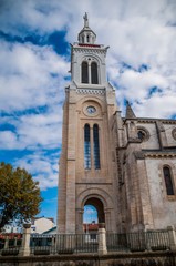 Fototapeta na wymiar Basilique Notre Dame d'Arcachon, Gironde, Nouvelle-Aquitaine, France.