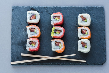 Sushi ready for food