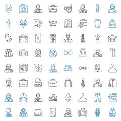 suit icons set