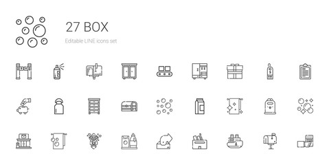 box icons set