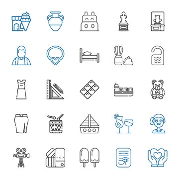 collection icons set