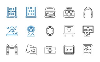 frame icons set