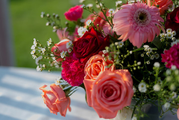 Bouquet flower in wedding