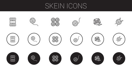 skein icons set