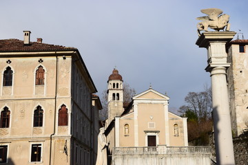 Feltre - Chiesa dei SS. Rocco e Sebastiano in piazza Maggiore