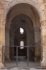 Entrada a excavaciones de antiguas ruinas romanas