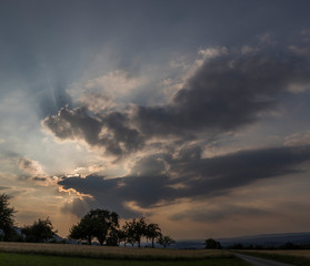 Sonnenuntergangsstimmung