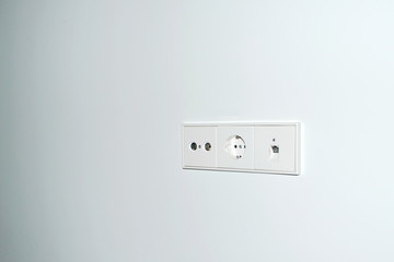 electric internet and tv outlet