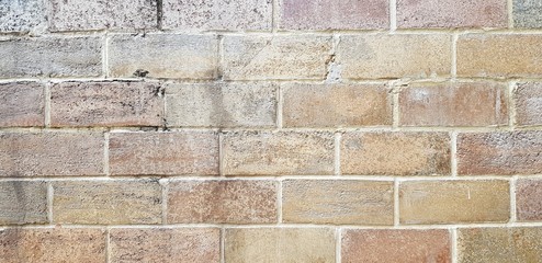 Brown grunge or rough brick wall for background - Wallpaper, Exterior design, Surface, Textured and Pattern concept  