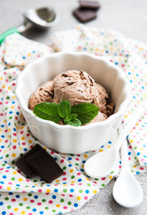 Chocolate ice cream