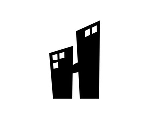 H building logo