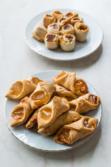 Homemade Turkish Delight Cookies / Biscuits usually Served with Tea.