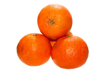 mandarin isolated on white background