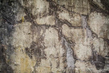 Vieux mur de béton