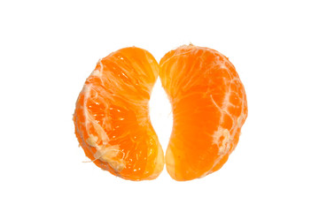 mandarin isolated on white background