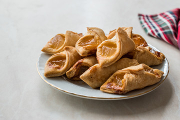 Homemade Turkish Delight Cookies / Biscuits usually Served with Tea.