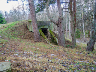 entrance to the Anti-aircraft Battery, bunker 