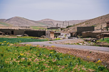 Small Village in the High Atlas, Morocco